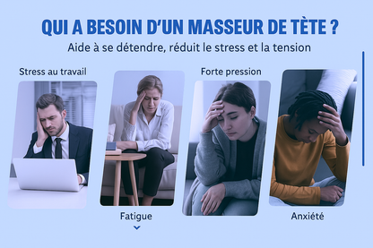 Masseur de tête portable